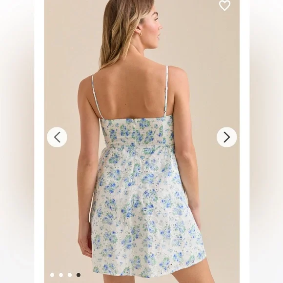 New with tags Altar’d State Lily Floral Mini Dress - Picture 4 of 4